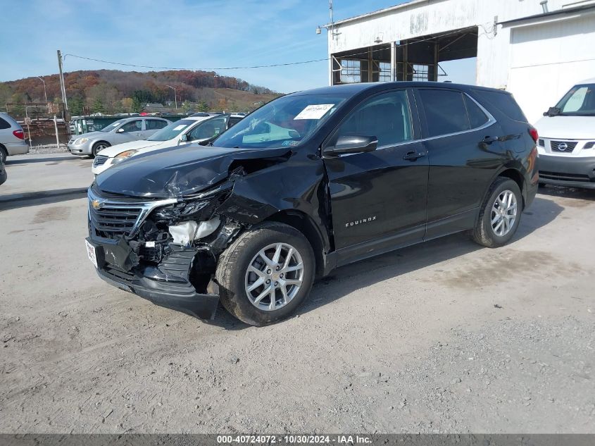 VIN 3GNAXUEV5NL305622 2022 Chevrolet Equinox, Awd Lt no.2