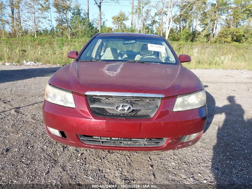 2007 Hyundai Sonata Gls VIN: 5NPET46C67H288321 Lot: 40724087