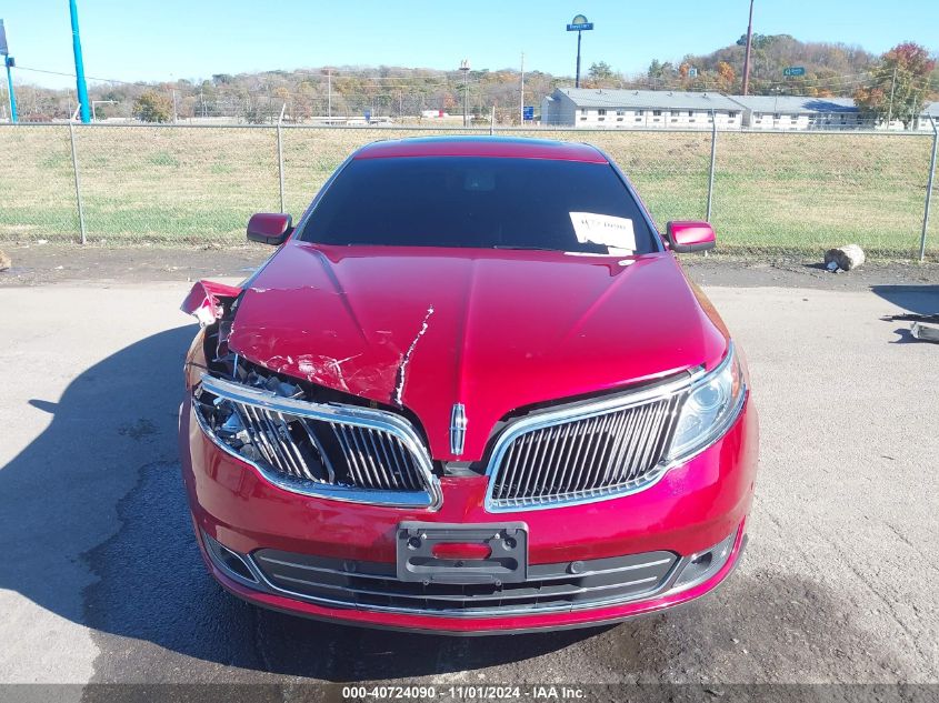 2013 Lincoln Mks Ecoboost VIN: 1LNHL9FT9DG617633 Lot: 40724090