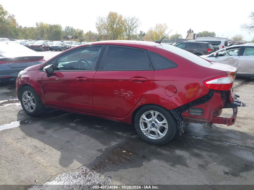 2014 Ford Fiesta Se VIN: 3FADP4BJ9EM216238 Lot: 40724094