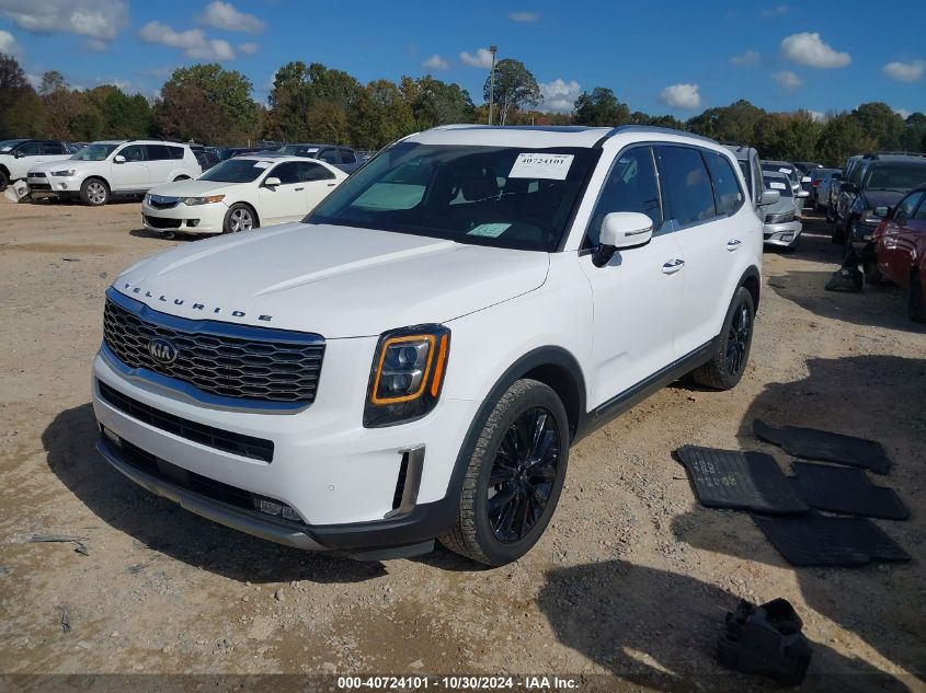 VIN 5XYP54HC0MG174365 2021 KIA Telluride, SX no.2