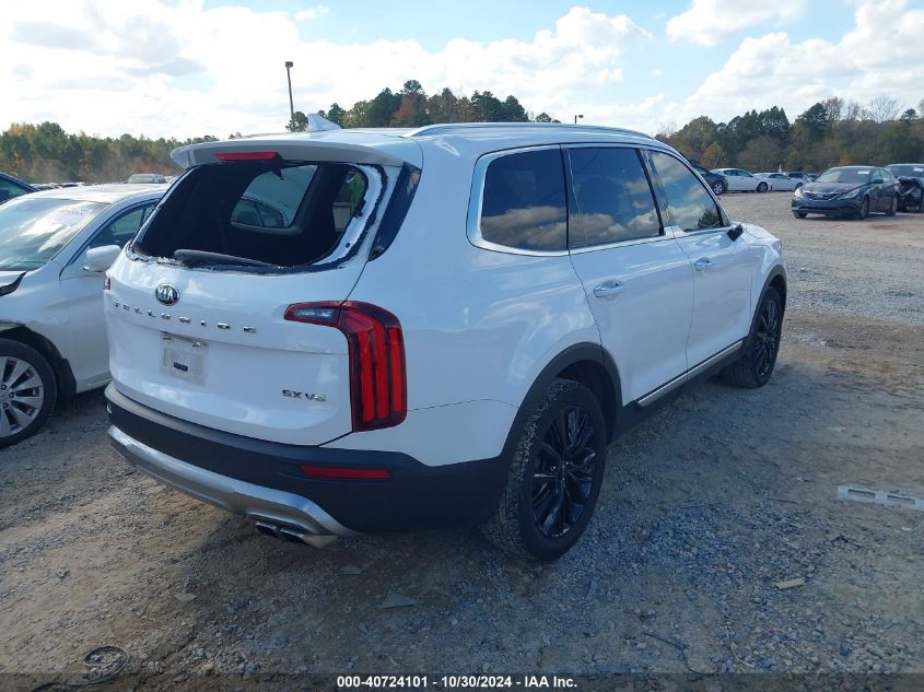 VIN 5XYP54HC0MG174365 2021 KIA Telluride, SX no.4