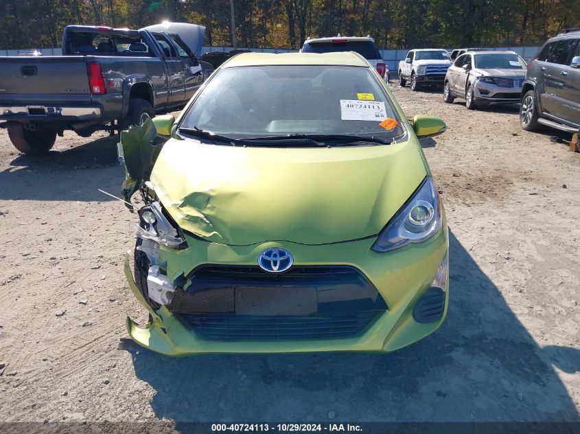 2016 Toyota Prius C Two VIN: JTDKDTB37G1128083 Lot: 40724113