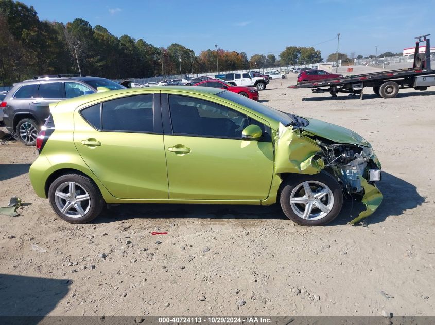 2016 Toyota Prius C Two VIN: JTDKDTB37G1128083 Lot: 40724113