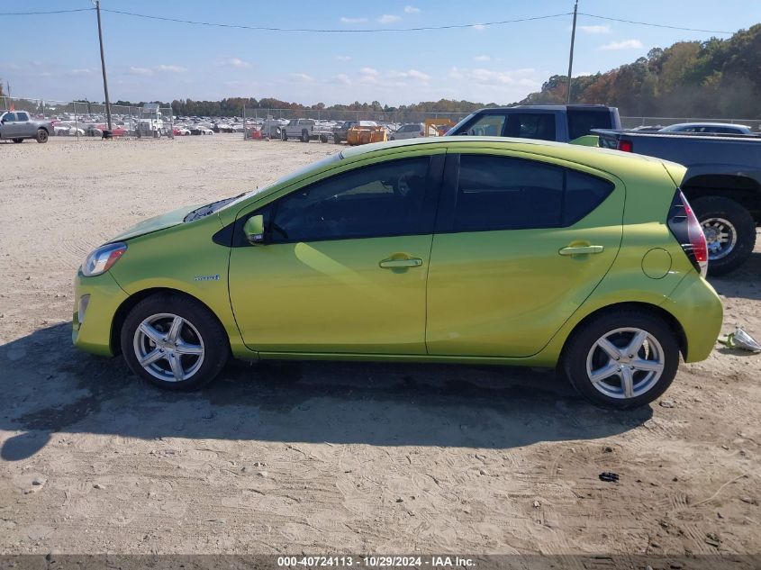 2016 Toyota Prius C Two VIN: JTDKDTB37G1128083 Lot: 40724113