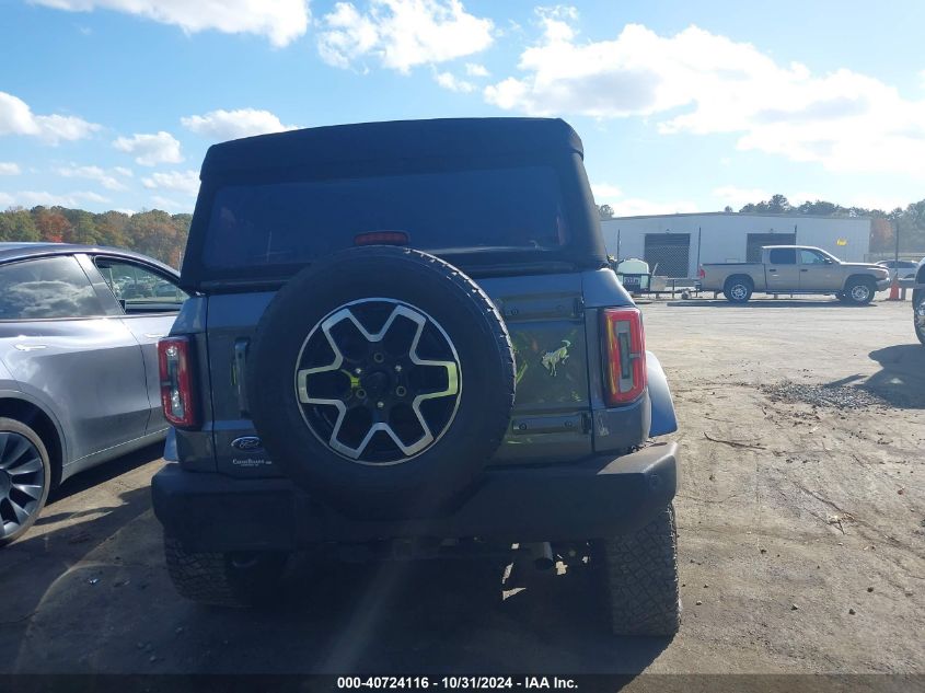 2022 Ford Bronco Outer Banks VIN: 1FMDE5DH0NLA84029 Lot: 40724116