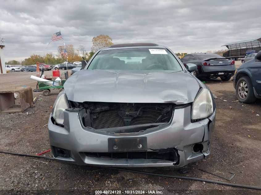 2008 Nissan Maxima 3.5 Sl VIN: 1N4BA41E28C801228 Lot: 40724120