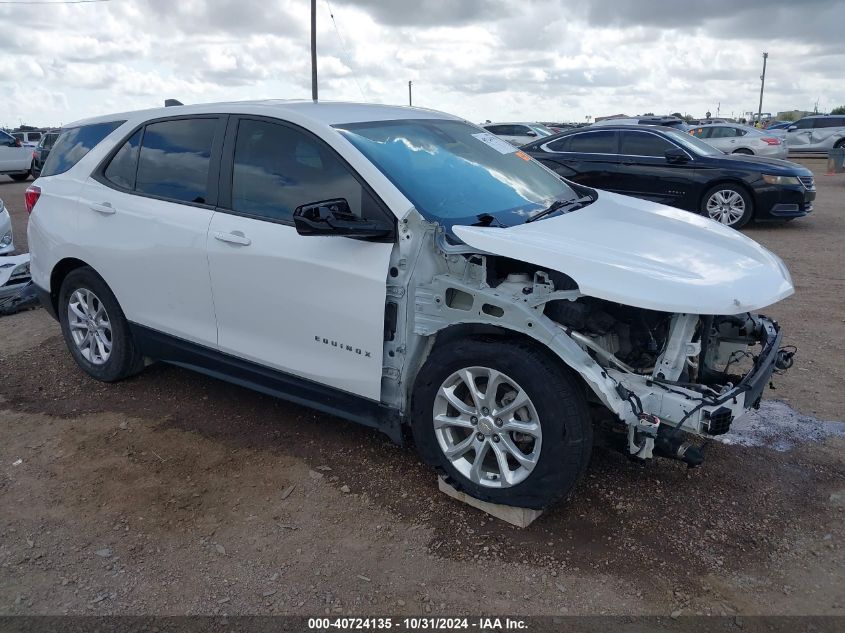 2021 Chevrolet Equinox Fwd Ls VIN: 3GNAXHEV1MS137408 Lot: 40724135