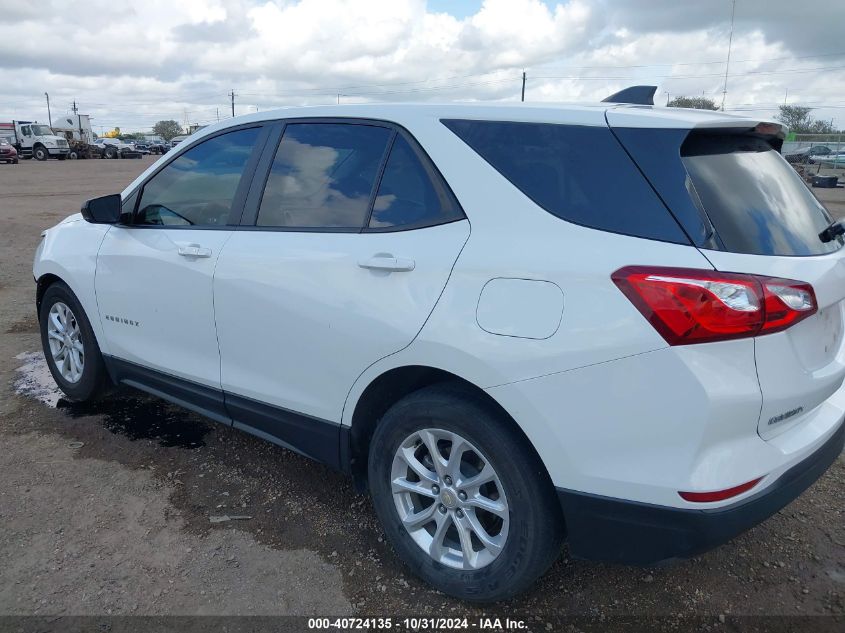 2021 Chevrolet Equinox Fwd Ls VIN: 3GNAXHEV1MS137408 Lot: 40724135