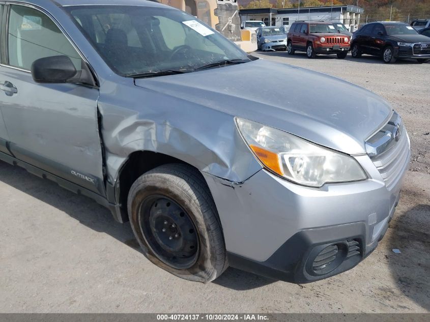 2013 Subaru Outback 2.5I VIN: 4S4BRBAC6D3287914 Lot: 40724137