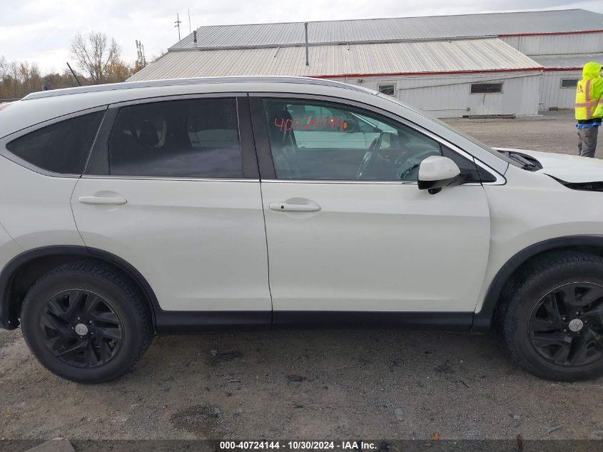 2015 Honda Cr-V Ex-L VIN: 5J6RM4H76FL057471 Lot: 40724144