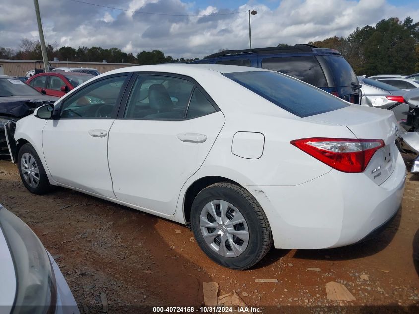 2015 Toyota Corolla L VIN: 2T1BURHE3FC453996 Lot: 40724158