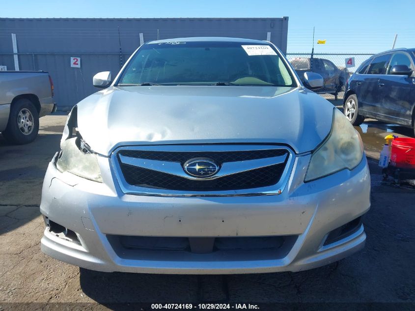 2012 Subaru Legacy 2.5I Premium VIN: 4S3BMBC69C3016211 Lot: 40724169