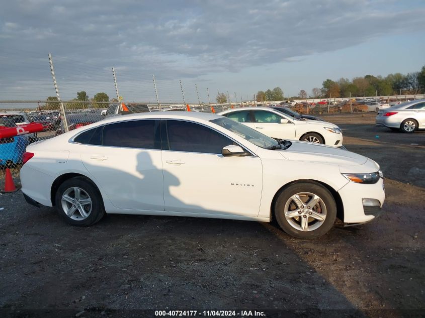 2019 Chevrolet Malibu 1Fl VIN: 1G1ZC5ST7KF209716 Lot: 40724177