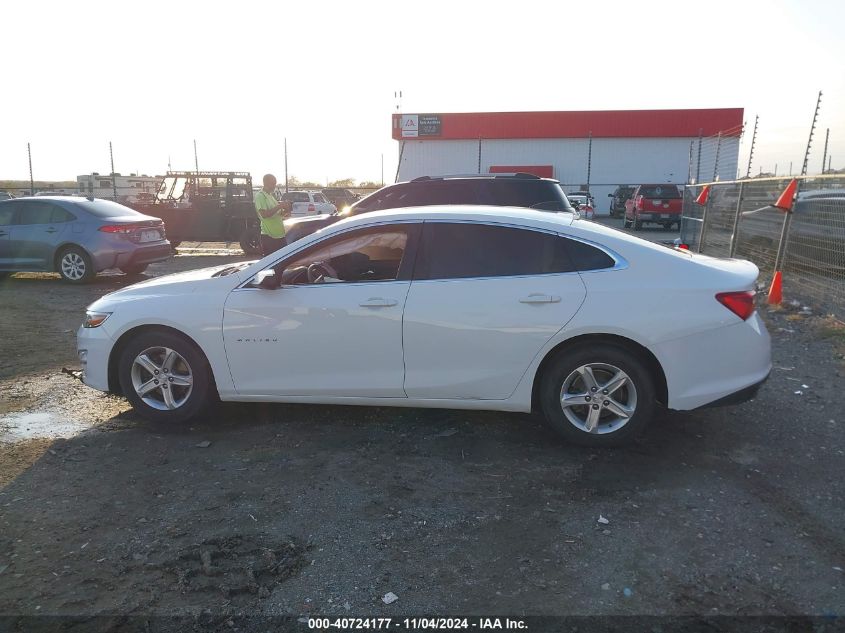 2019 Chevrolet Malibu 1Fl VIN: 1G1ZC5ST7KF209716 Lot: 40724177