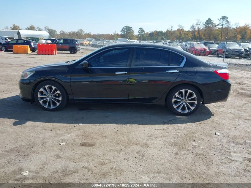 2015 Honda Accord Sport VIN: 1HGCR2F5XFA065668 Lot: 40724195