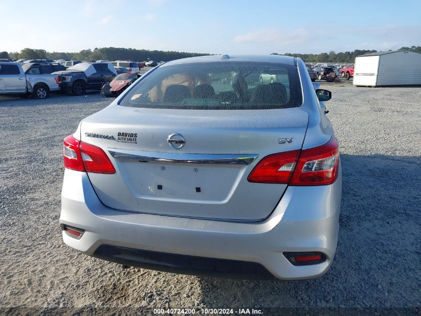 2017 Nissan Sentra Sv VIN: 3N1AB7AP2HL712126 Lot: 40724200