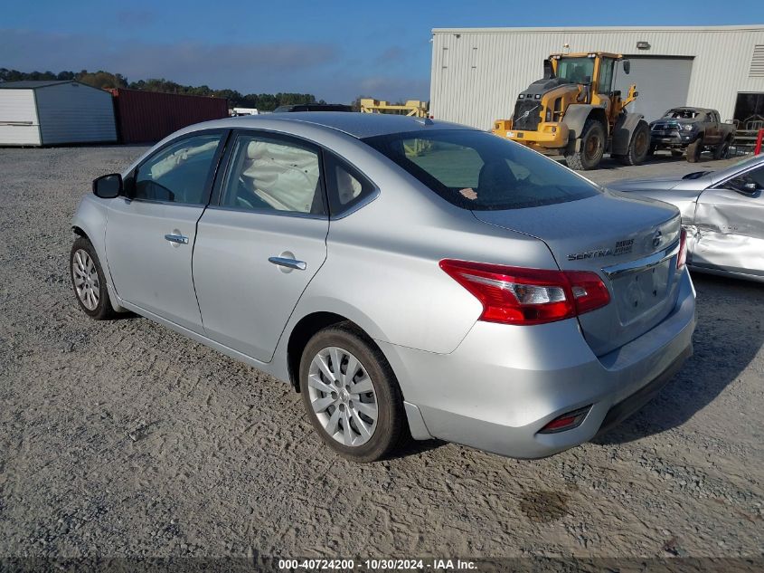 2017 Nissan Sentra Sv VIN: 3N1AB7AP2HL712126 Lot: 40724200