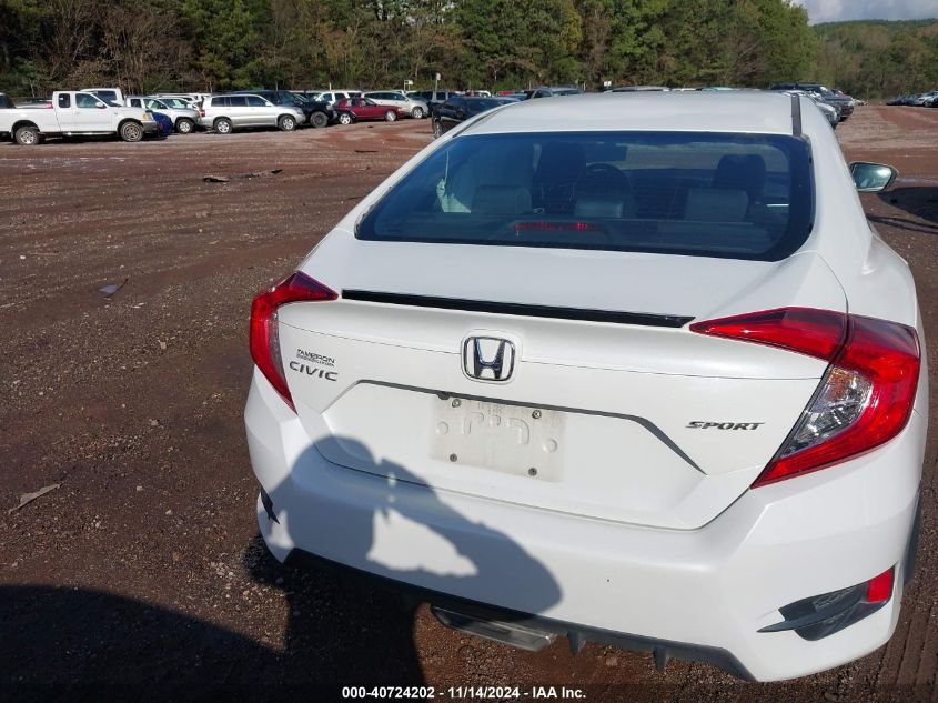 2021 Honda Civic Sport VIN: 2HGFC2F89MH556854 Lot: 40724202