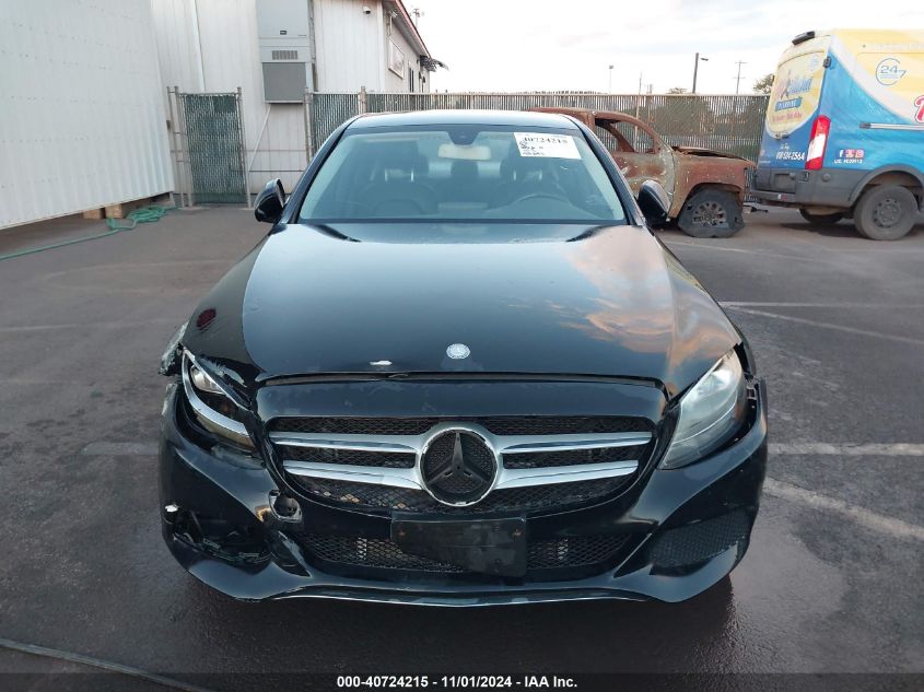 2015 Mercedes-Benz C 300 VIN: 55SWF4JB4FU083862 Lot: 40724215