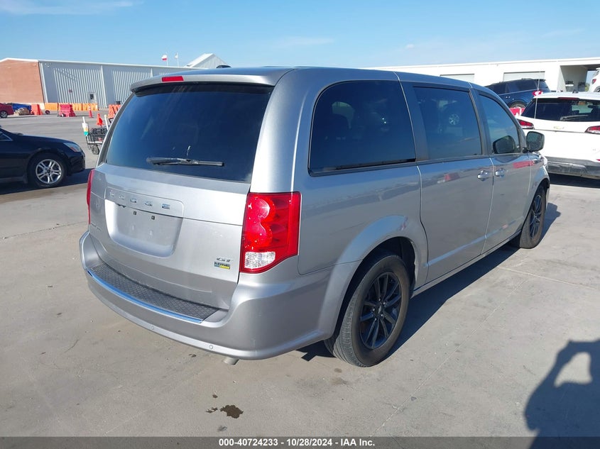 Vin: 2c4rdgeg3kr689051, lot: 41213617, dodge grand caravan gt 20194
