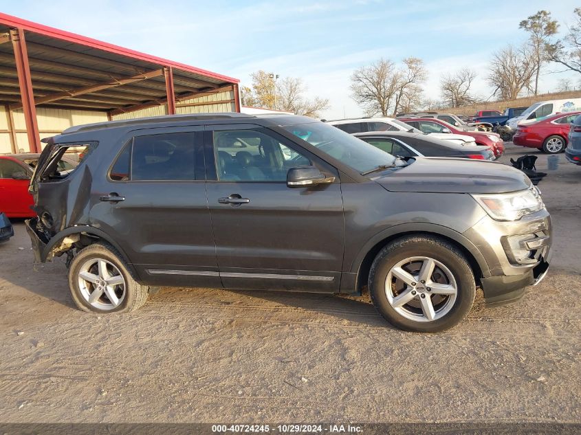 2017 Ford Explorer Xlt VIN: 1FM5K8DH6HGA65688 Lot: 40724245