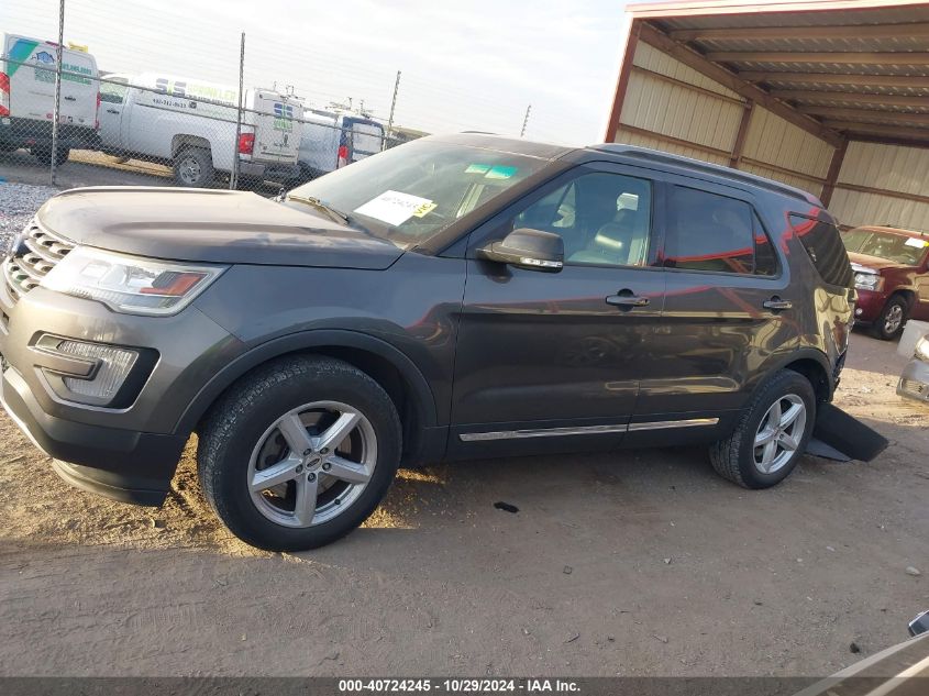 2017 Ford Explorer Xlt VIN: 1FM5K8DH6HGA65688 Lot: 40724245