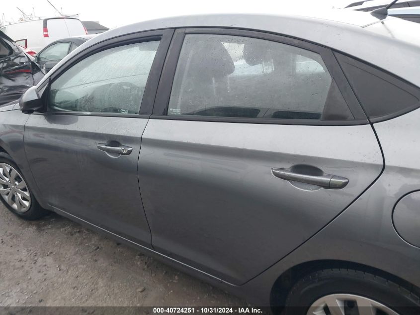 2019 Hyundai Accent Se VIN: 3KPC24A30KE046879 Lot: 40724251