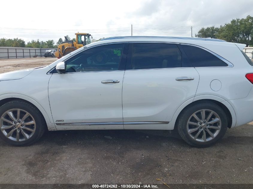 2017 KIA SORENTO 3.3L SXL - 5XYPKDA59HG317291