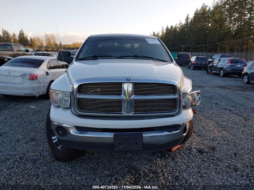 2005 Dodge Ram 2500 Slt/Laramie VIN: 3D7KS28C25G852579 Lot: 40724263