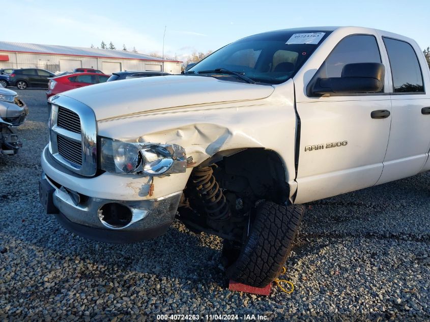 2005 Dodge Ram 2500 Slt/Laramie VIN: 3D7KS28C25G852579 Lot: 40724263