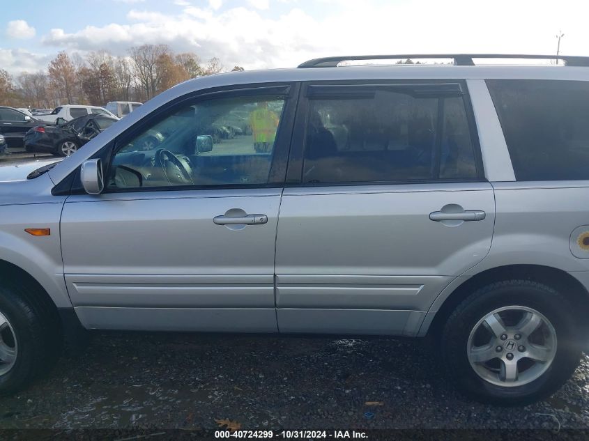 2008 Honda Pilot Ex-L VIN: 5FNYF28568B024135 Lot: 40724299