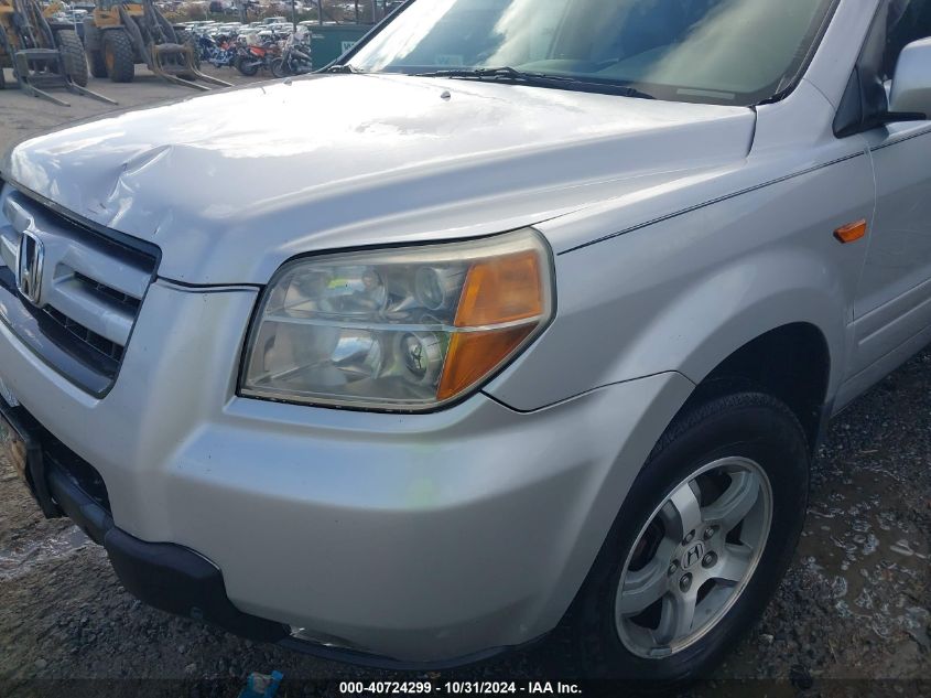 2008 Honda Pilot Ex-L VIN: 5FNYF28568B024135 Lot: 40724299