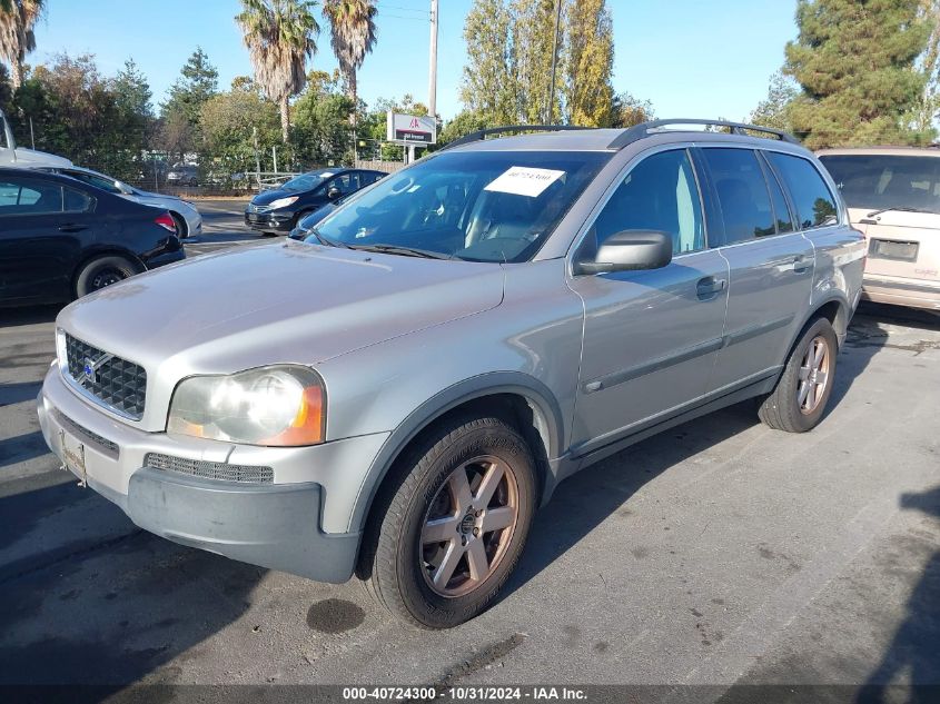 2005 Volvo Xc90 2.5T Awd VIN: YV1CZ592551172265 Lot: 40724300