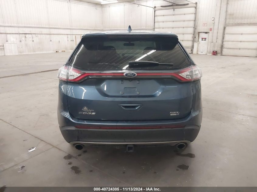 2018 Ford Edge Sel VIN: 2FMPK4J94JBC56649 Lot: 40724305