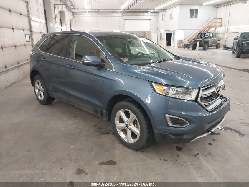 VIN 2FMPK4J94JBC56649 2018 Ford Edge, Sel no.1