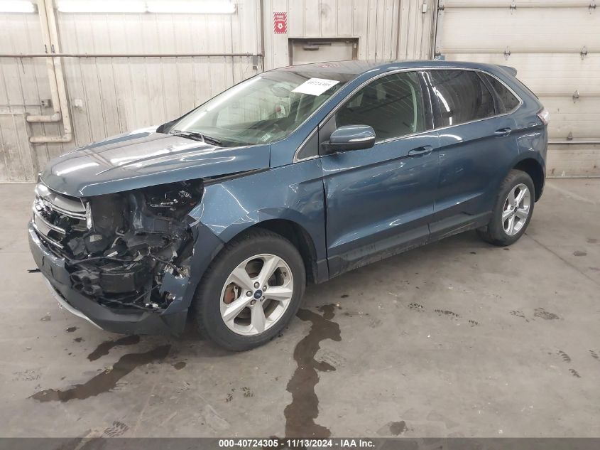 VIN 2FMPK4J94JBC56649 2018 Ford Edge, Sel no.2