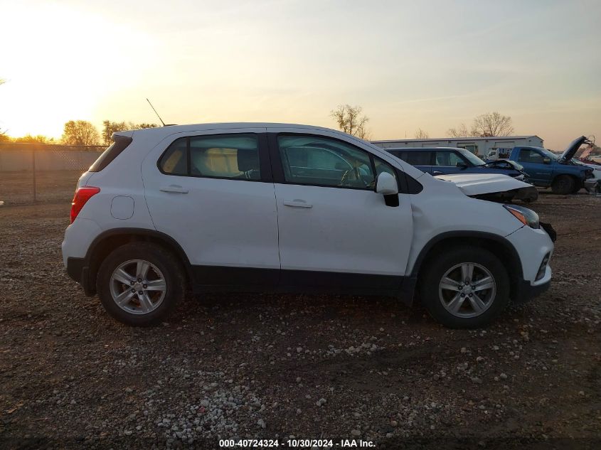 2019 Chevrolet Trax Ls VIN: 3GNCJKSB5KL334915 Lot: 40724324