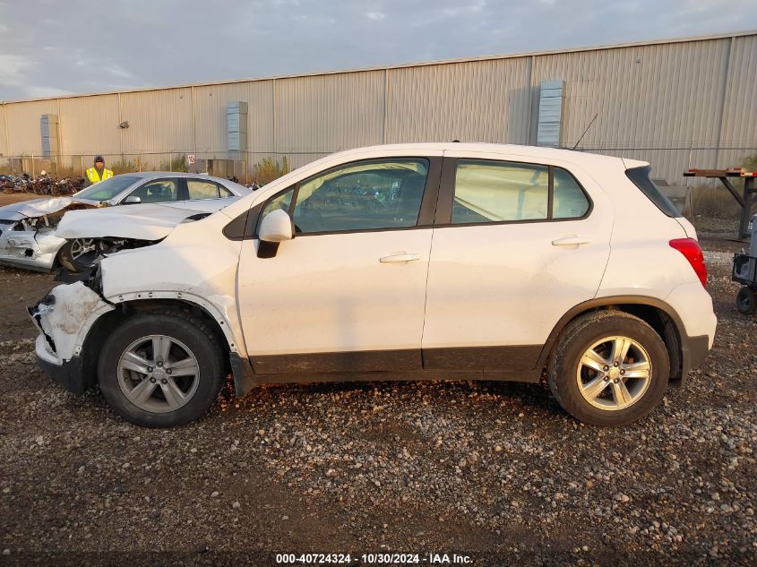 2019 Chevrolet Trax Ls VIN: 3GNCJKSB5KL334915 Lot: 40724324