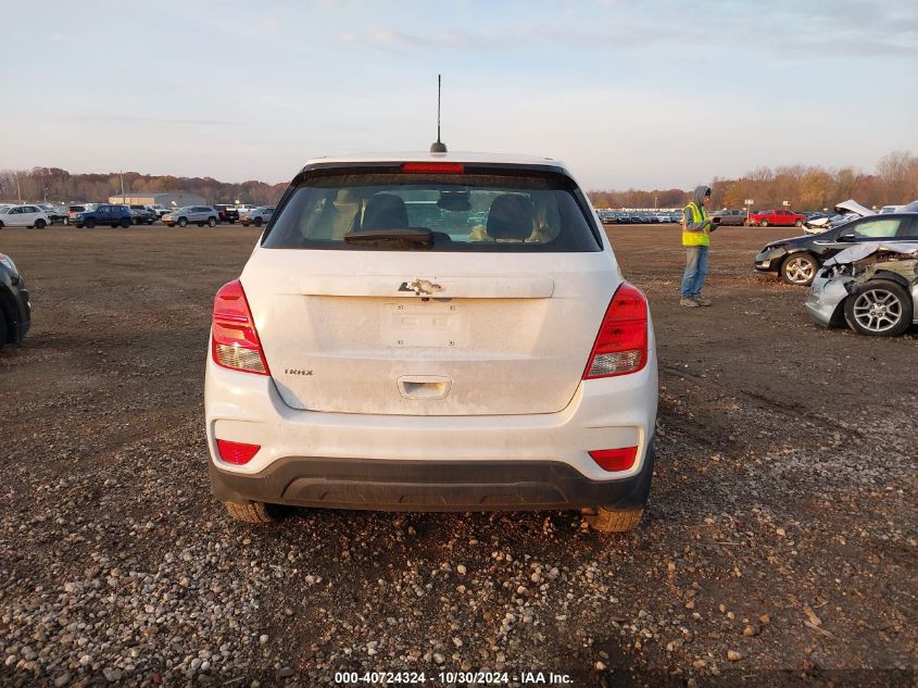 2019 Chevrolet Trax Ls VIN: 3GNCJKSB5KL334915 Lot: 40724324