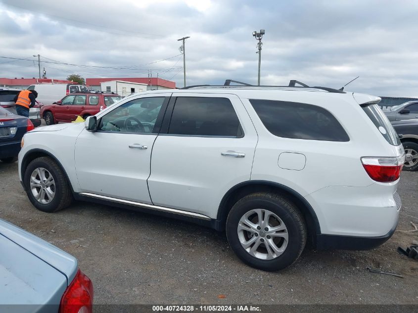 2013 Dodge Durango Crew VIN: 1C4RDJDG7DC660288 Lot: 40724328