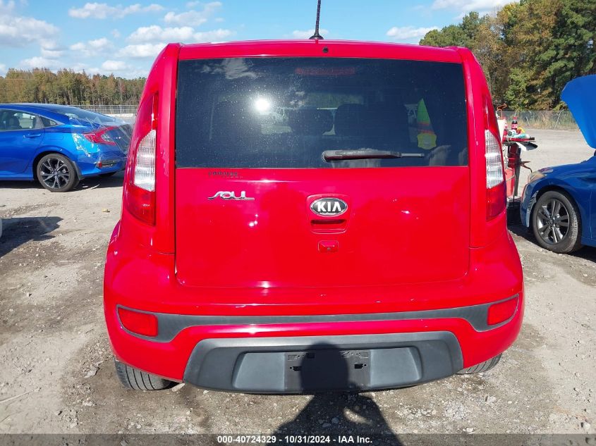 2013 Kia Soul + VIN: KNDJT2A65D7487994 Lot: 40724329