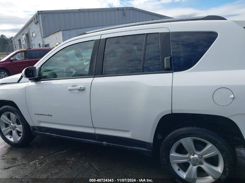 2016 Jeep Compass Latitude VIN: 1C4NJCEA2GD648223 Lot: 40724343