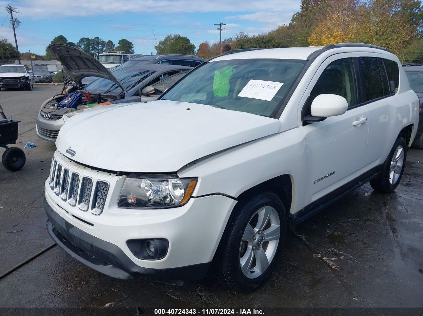 2016 Jeep Compass Latitude VIN: 1C4NJCEA2GD648223 Lot: 40724343