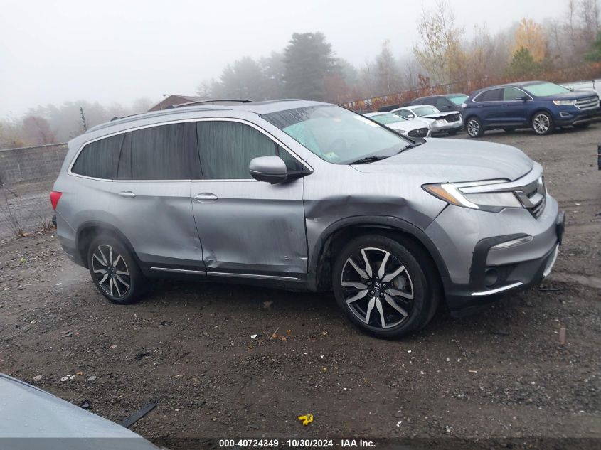 2019 Honda Pilot Touring VIN: 5FNYF6H67KB018030 Lot: 40724349