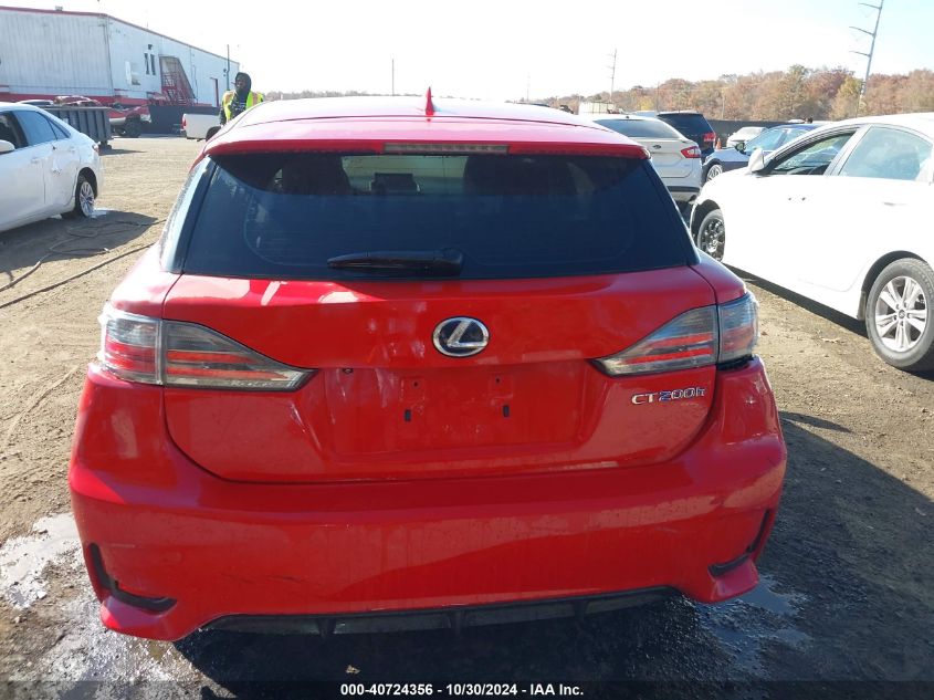 2014 Lexus Ct 200H VIN: JTHKD5BH9E2178691 Lot: 40724356