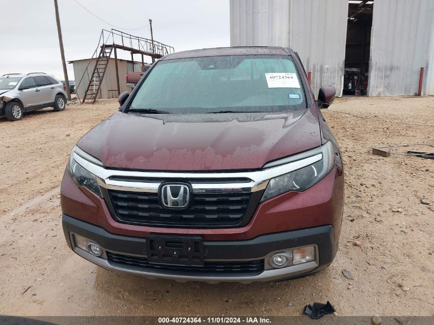 2019 Honda Ridgeline Rtl-E VIN: 5FPYK3F78KB012377 Lot: 40724364