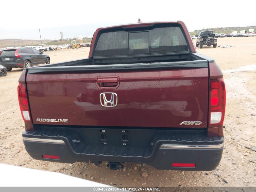 2019 Honda Ridgeline Rtl-E VIN: 5FPYK3F78KB012377 Lot: 40724364