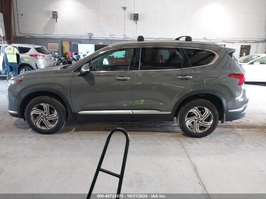 2021 Hyundai Santa Fe Sel VIN: 5NMS3DAJXMH371915 Lot: 40724375