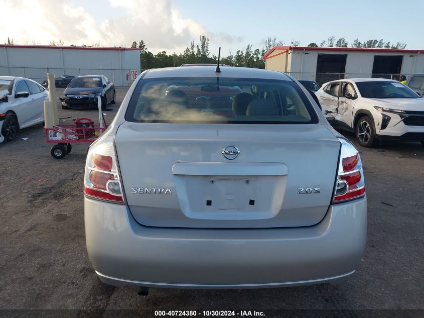 2007 Nissan Sentra 2.0S VIN: 3N1AB61E87L714678 Lot: 40724380